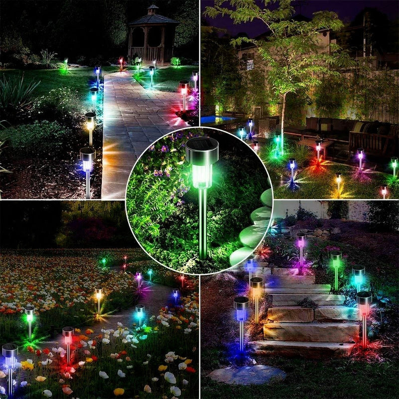 Lâmpada LED Solar À Prova D'água Para Jardim - Vaste