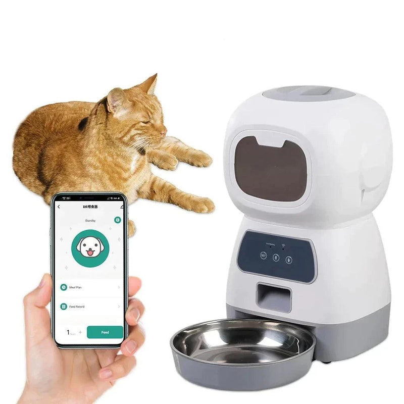 Alimentador Automático para Cães e Gatos - Vaste