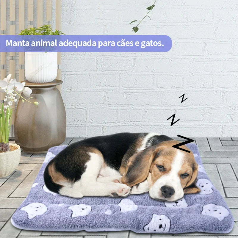 Cobertor peludo - serve como caminha para seu pet - Vaste