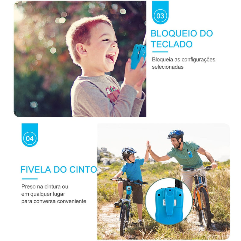 Walkie Talkie Portátil infantil - Vaste