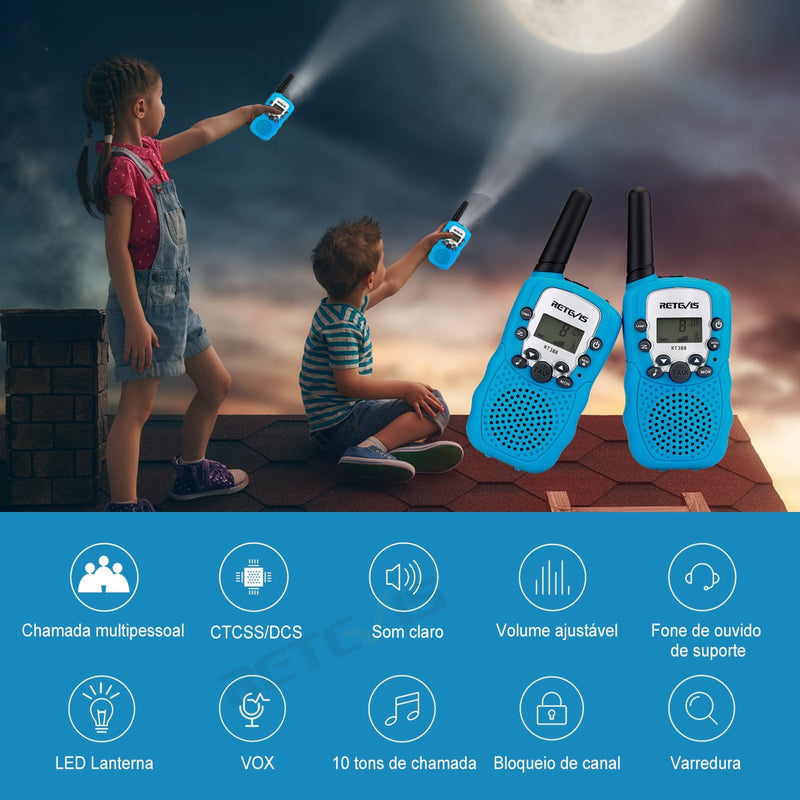 Walkie Talkie Portátil infantil - Vaste