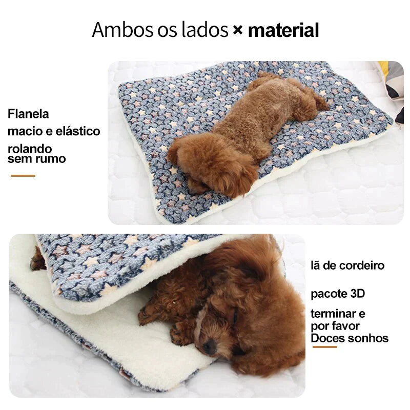 Cobertor peludo - serve como caminha para seu pet - Vaste